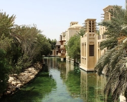 Beside entry Souk Madinat  Jumhrah