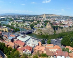 Panorama from Narikala Castle